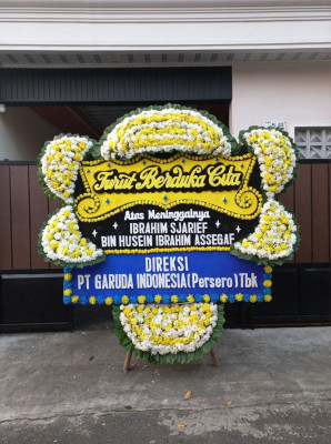 Papan Bunga Duka di Cilograng